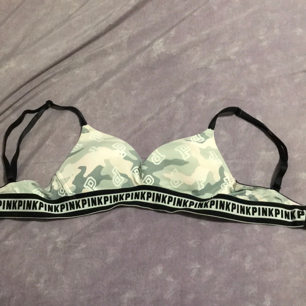 pink seemless bra